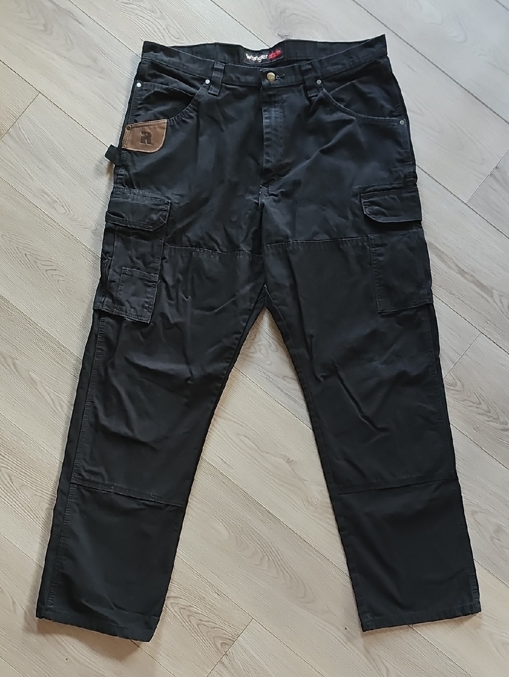 Wrangler Riggs Ranger Relaxed Fit Cargo Workwear Canvas Pants, 38x32
